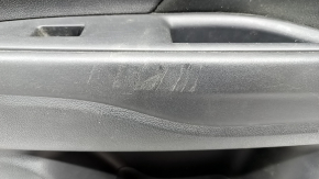 Door trim card rear right Mitsubishi Outlander 14-21 black cloth, scratches