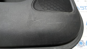 Door trim card rear left Mitsubishi Outlander 14-21 black cloth, scratches