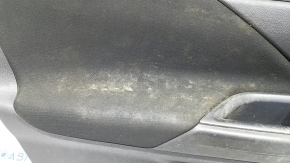 Door trim card front left Mitsubishi Outlander 14-21 black cloth, scratches, for dry cleaning