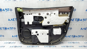 Door trim card front left Mitsubishi Outlander 14-21 black cloth, scratches, for dry cleaning