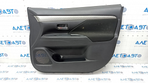 Door trim card front right Mitsubishi Outlander 14-21 black cloth, scratches, for dry cleaning