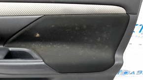 Door trim card front right Mitsubishi Outlander 14-21 black cloth, scratches, for dry cleaning