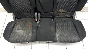Rear row of seats 2 row Mitsubishi Outlander 16-21 rest rag black, for dry cleaning