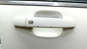 Door assembly front right Chevrolet Volt 11-15 white GAZ, keyless, chips on the handle