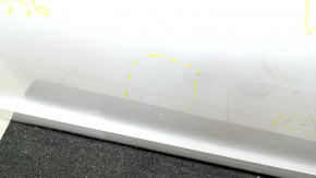Door assembly front left Chevrolet Volt 11-15 white GAZ, keyless, bumps, scratches