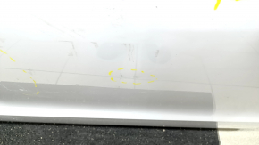Door assembly front left Chevrolet Volt 11-15 white GAZ, keyless, bumps, scratches