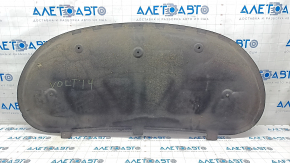 Chevrolet Volt 11-15 hood insulation, torn, dented