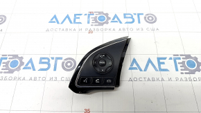 Steering wheel control buttons left Mitsubishi Outlander 16-21 black