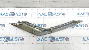 Front bumper molding chrome lower right Mitsubishi Outlander 16-21 rest, broken mount
