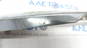 Front bumper molding chrome lower left Mitsubishi Outlander 16-21 rest, broken fastening, bumps
