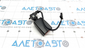 Seat belt latch rear left Chevrolet Volt 11-15 black