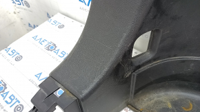 Left arch trim Mitsubishi Outlander 14-21 black, scratches, without plugs
