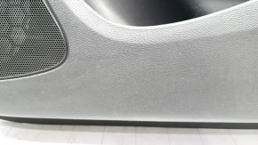 Door trim card front right Chevrolet Volt 11-15 black with gray insert, scratches, broken fastening