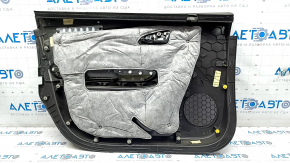 Door trim card front right Chevrolet Volt 11-15 black with gray insert, scratches, broken fastening