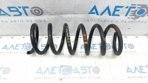 Rear left spring VW Touareg 11-17 stiffness yellow, 2 red, rusty