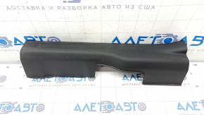 Door sill trim front right Mitsubishi Outlander 14-21 black, worn