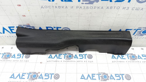 Door sill trim front left Mitsubishi Outlander 14-21 black, worn
