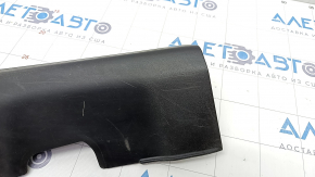 Door sill trim front left Mitsubishi Outlander 14-21 black, worn