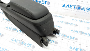 Console central armrest Chevrolet Volt 11-15 leather black, scratches, scratches on leather