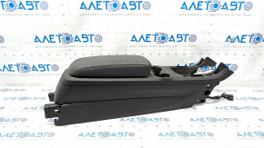 Console central armrest Chevrolet Volt 11-15 leather black, scratches, scratches on leather