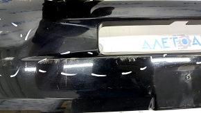 Front bumper trim center Mitsubishi Outlander 16-21 rest scratches, bumps, broken mount