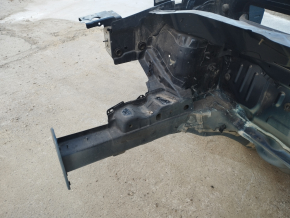 Front right quarter Jeep Compass 17 - blue, on the body