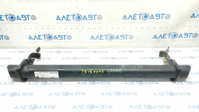 VW Tiguan 18-usa rear bumper reinforcement is dented, bolt is broken