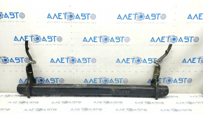 VW Tiguan 18-usa rear bumper reinforcement is dented, bolt is broken