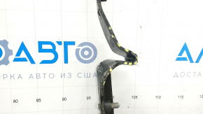VW Tiguan 18-usa rear bumper reinforcement is dented, bolt is broken