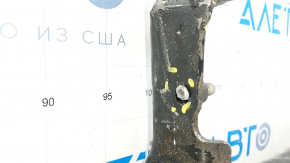 VW Tiguan 18-usa rear bumper reinforcement is dented, bolt is broken