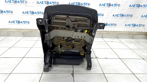 Passenger seat Mitsubishi Outlander 16-21 rest, without airbag, mechanical, heated, black cloth, dry-cleanable