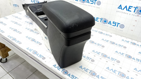 Central console armrest and cup holders Mitsubishi Outlander 16-21 rest, 4WD, black, scratches, for cleaning