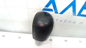 Gear knob Mitsubishi Outlander 14-21 leather black, scratches