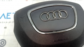 Airbag in steering wheel driver Audi Q5 8R 13-17 black, chrome finish