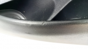 Door trim card front right BMW X5 F15 14-18 leather black Dakota, tears, scratches, broken guide