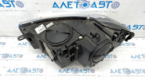 Front right headlight complete BMW X5 F15 14-18 xenon, with fasteners, sand, broken fastener