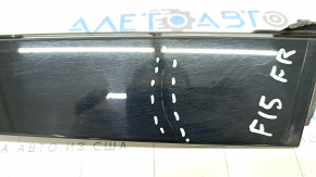 Door trim side front right BMW X5 F15 14-18 black gloss, scratch