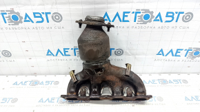 Exhaust manifold with catalytic converter Mitsubishi Outlander 14-21 2.0, 2.4 rusty, studs sawed off