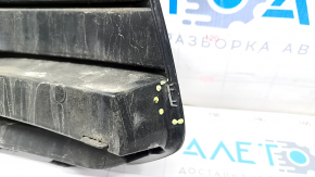 Lower grille of the front bumper left Audi Q5 8R 13-17 rest, matt+gloss chrome under fog lights, type 2, sand, broken mount