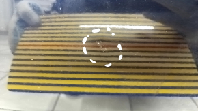Door bare front left BMW X5 F15 14-18 blue A89, dent, bumps