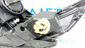Headlight front right bare Chevrolet Volt 11-15 sand, crack, non-standard holes