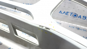 Bare front bumper Audi Q5 8R 13-17 rest, white, for parking sensors, with lip, scratches