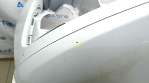 Bare front bumper Audi Q5 8R 13-17 rest, white, for parking sensors, with lip, scratches