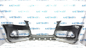 Bare front bumper Audi Q5 8R 13-17 rest, white, for parking sensors, with lip, scratches