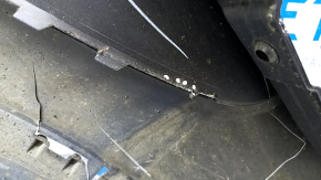 Front right wing BMW X5 F15 14-18 with bracket, blue A89, plastic, broken fasteners, scratches, cracked