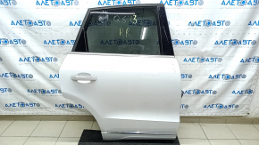 Door assembly rear right Audi Q5 8R 09-17 keyless, white LS9R