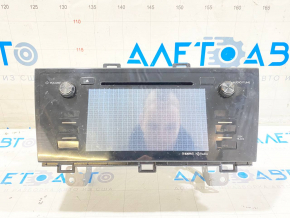 Radio tape recorder display Subaru Outback 15-19 Fujitsu, scratches