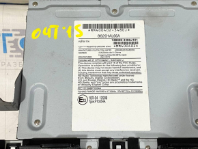 Radio tape recorder display Subaru Outback 15-19 Fujitsu, scratches