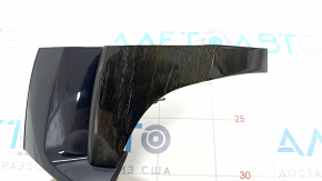 Front panel trim left BMW X5 F15 14-18 dark wood
