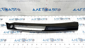 Front panel trim right BMW X5 F15 14-18 dark wood, scratches